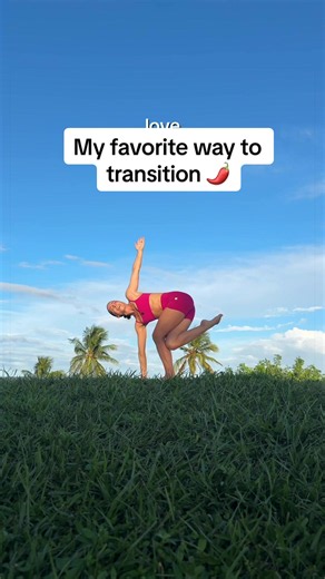 Add revolved shiva to your yoga sequences to add creative transitions between pose in your next flow🙌🏽 Save some of my favorite ways: To or from: half moon revolved halfmoon half lord of the fishes Add your own in the comments 🙌🏽 #cathymadeoyoga #yogaposes #yogatransitions #yogasequencing #yogateachers