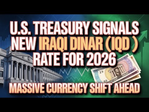 U.S. Treasury Signals New Iraqi Dinar (IQD) Rate for 2026 Massive Currency Shift Ahead