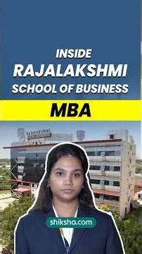 What Makes Rajalakshmi School of Business MBA Different? Student Stories Inside the Classroom