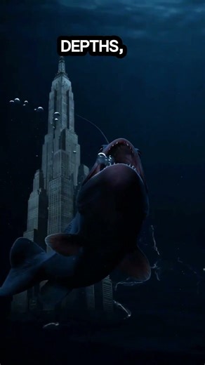 Living Under Extreme Pressure: How Anglerfish Survive 4000m Deep 😱 #anglerfish #deepatlantic