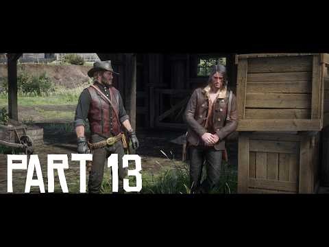 RED DEAD REDEMPTION 2 Gameplay Walkthrough Part 13 | Coach Robbery, Bounty Hunting and Saving John