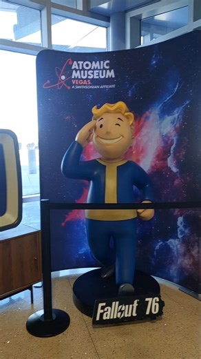 Fallout no Museu da História Nuclear em Las Vegas