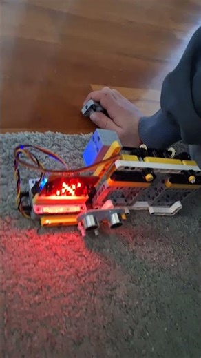 micro:bit | Electrical Automated Gate – Smart Control with Sensors ⚡🚪 #microbit #lego