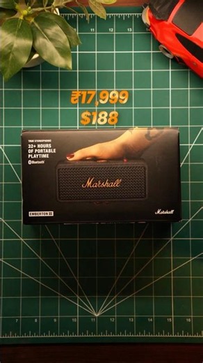 Marshall Emberton III UNBOXING
