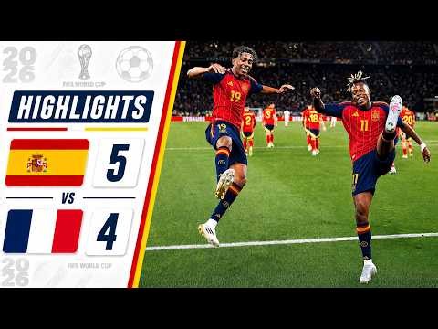 GAME OF THE YEAR 😱 SPAIN 5-4 FRANCE | LAMINE YAMAL SHOW