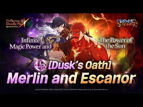 [7DS] New Year Fes 2026: [Dusk's Oath] Merlin and Escanor Trailer