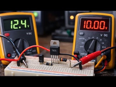 Changing 7805 Output Voltage Using a Zener Diode | Smart Regulator Trick