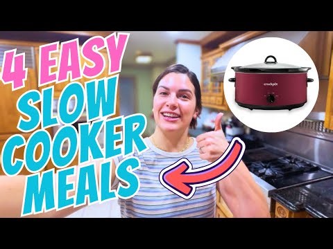 4 Cozy Crockpot Meals for the Winter! Slow Cooker Meals on a Budget! The Simplified Saver