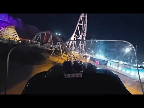 POV: Falcon's Flight Roller Coaster from Grand Opening of Six Flags Qiddiya City