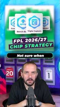 When to play all of your Chips #fpl #fantasypremierleague #fpltips