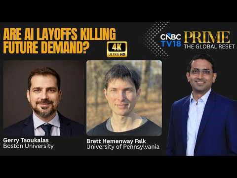 The Global Reset | AI Layoffs, Demand Collapse & The Automation Tax Debate | CNBC TV18 Prime
