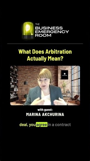 What Does Arbitration Actually Mean?