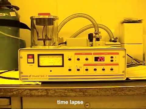 SEM Sample Preparation (no audio)