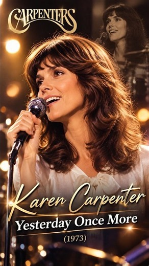 Karen Carpenter – Yesterday Once More (1973) ❤️ | Bringing Memories Back to Life #Shorts