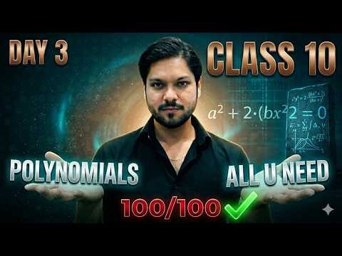 POLYNOMIAL👍 Explained From ZERO Class 10 !!😈Full Concept + Examples || by Shivam Chaudhary