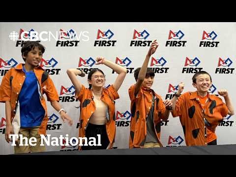 #TheMoment Canadian students won an innovation award at a world robotics competition