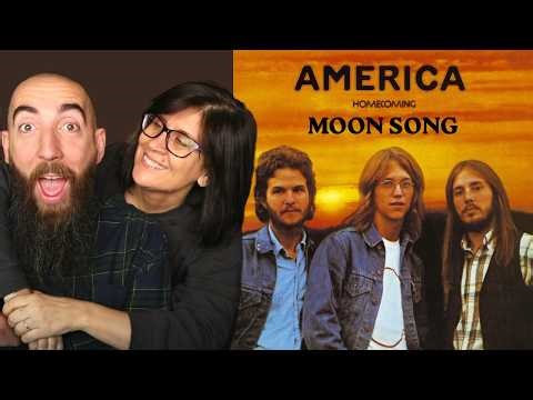 America - Moon Song (REACTION) with my wife