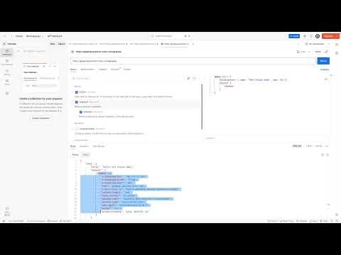 API Practice #1: REST & GraphQL APIs with Postman