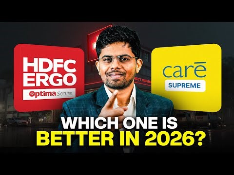 Best Health Insurance Plans 2026 | HDFC Ergo Optima Secure vs Care Supreme 