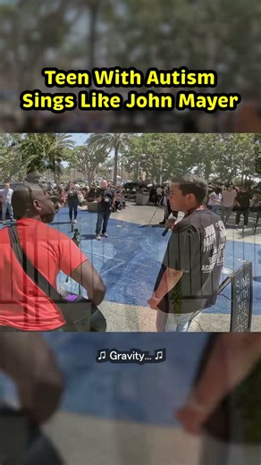 Teen with autism sings like John Mayer