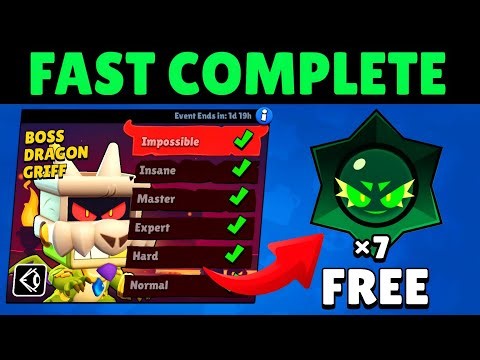 How To Beat IMPOSSIBLE Boss Dragon GRIFF 🔥 Pro Tips & Tricks | Brawl Stars