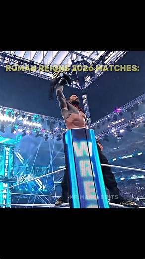 RomanReigns 2026 matches 🔥☠️#wrestlemania #wwe #romanreigns