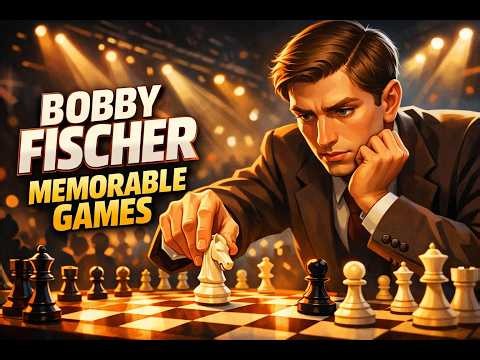 Bobby Fischer Memorable Games: Robert James Fischer vs Robert Steinmeyer. 1963.