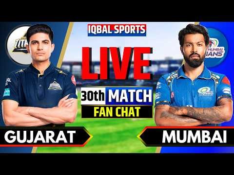 🔴Mumbai vs Gujarat Live Match, IPL 2026 Fan Chat | MI vs GT Live | Live Cricket Match Today