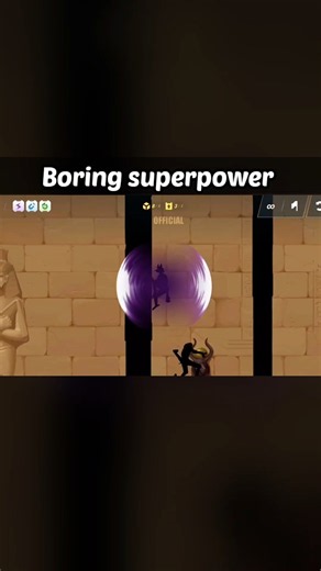 Boring superpower | Vector