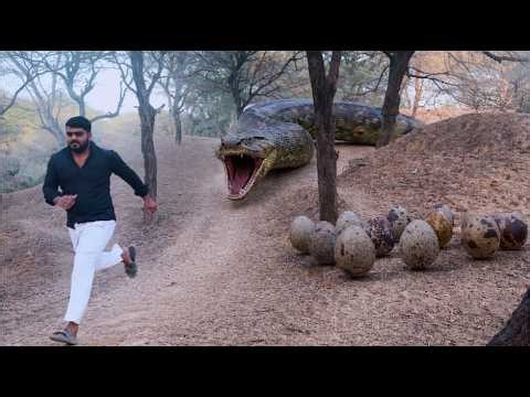 Giant Python Attacks Hunters | Real Life Horror