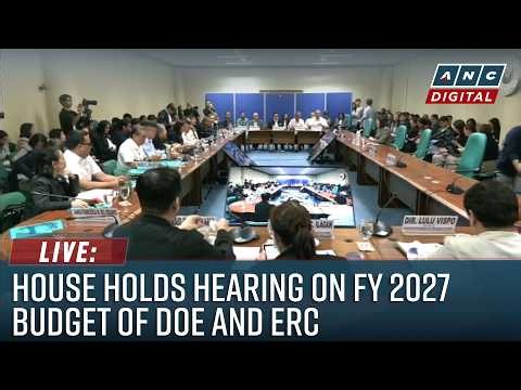 LIVE: Senate holds hearing on 2027 budget of DOE and ERC | September 17, 2026