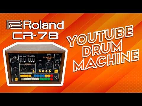 Interactive YouTube Drum Machine (PC Keyboard) - Roland CR-78