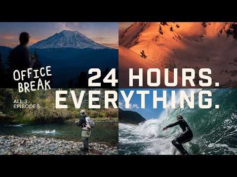 Surf, Fish, Ski, Camp. 24 Hours to Get It DONE. Full Season