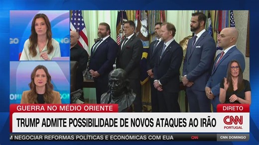 Trump sabe muito bem que se aceitar negociar o nuclear mais à frente perde a sua vantagem nesta guerra