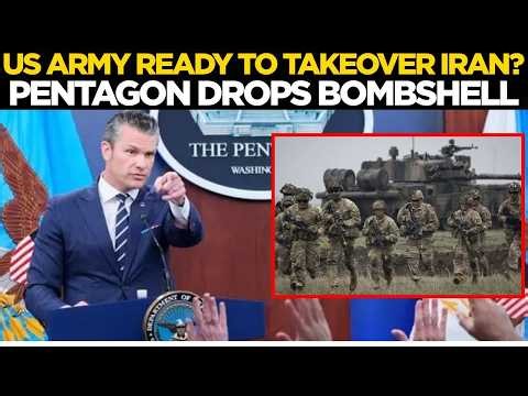 LIVE: Pete Hegseth holds Pentagon briefing as US hits Iran with intense strikes | US News Live