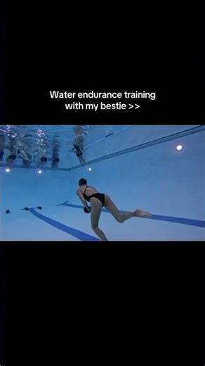 Underwater Endurance Training with Dumbbells