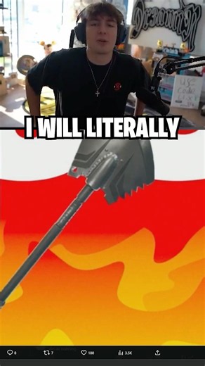 Clix said WHAT??? About My Icon Pickaxe