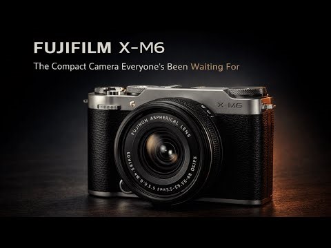 Fujifilm X-M6 the Compact Camera Everyone’s Been Waiting For!