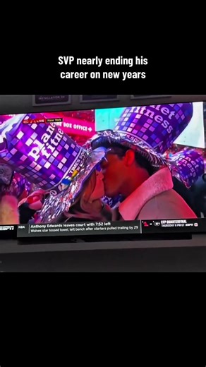 Scott Van Pelt's New Year's Close Call Reaction