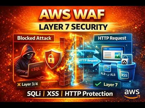 AWS WAF Explained | Layer 7 Security, SQL Injection & XSS Protection