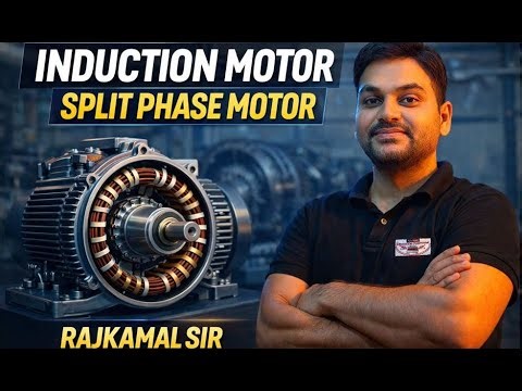 Split Phase induction motor🔥 Explanation with Notes #Single_Phase_Induction_Motor #rajkamal_sir