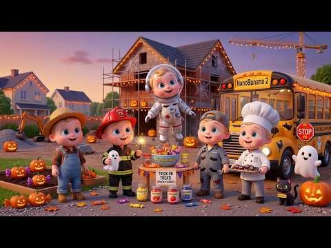 Spooky Nursery Rhymes | Wheels on the Bus Halloween + Kids Songs