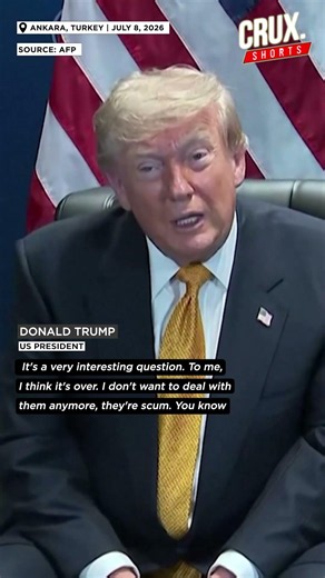 US Iran Ceasefire: Trump Says Ceasefire 'Is Over,' Calls Iran 'Sick'