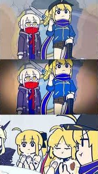 How to tame your own Saber! - FGO Fujimaru Doesn't Get It Clip #fategrandorder #anime #shorts