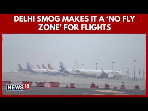 Delhi Smog | Multiple Flight Delays and Disruptions at Delhi Airport Due to Dense Fog