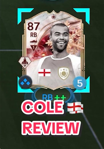 87 Winter Wildcards Ashley Cole Review 🏴󠁧󠁢󠁥󠁮󠁧󠁿🤩 #fc26 #eafc26 #playerreview #cole #fyp