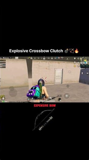 Enemy Cried After This Crossbow Clutch 🤣🏹🔥#shorts #bgmi