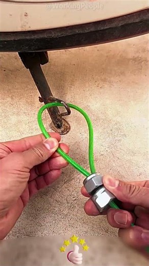 Steel Wire Rope End Tying Skills ✅ Firm Anti-Slip No Fray 🔩🧶