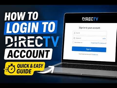 How to login to DirecTV account - Quick and Easy Guide