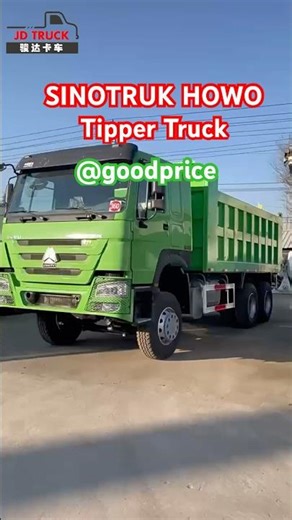 SINOTRUK HOWO 371HP Dump Truck – Heavy-Duty Tipper for Construction & Cargo Transport #truckexport